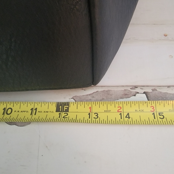 Black Faux Leather Bag - Picture 7 of 8